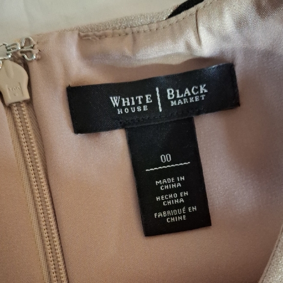 White House Black Market Colorblock Midi Dress - Picture 2 of 8